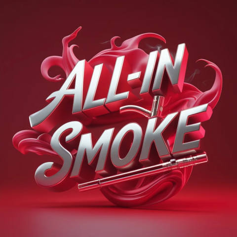 Logo-Design: All-In Smoke